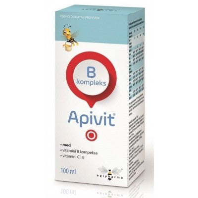 Apivit B complex sirup, 100ml