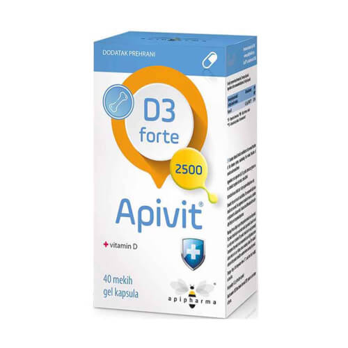 Apivit D3 forte 40 kapsula