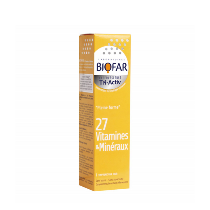 BIOFAR TRIACTIV 27 vitamina/minerala 15 šumećih tableta