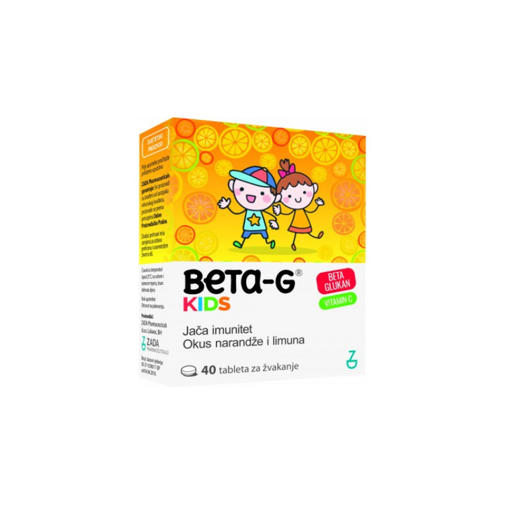 Beta-G kids tablete za žvakanje