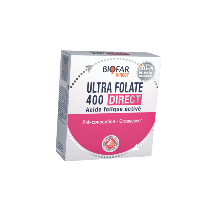 Biofar Ultra Folate 400 Direct, 14 kesica