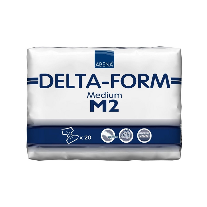 Abena Delta Form M1 dnevne pelene za odrasle kod mešovitog i teškog oblika inkontinencije, 20 komada