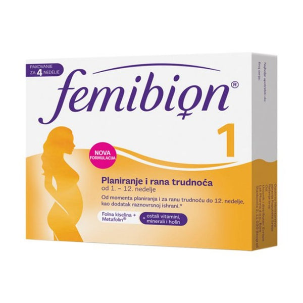 Femibion 1 tablete, 28 komada
