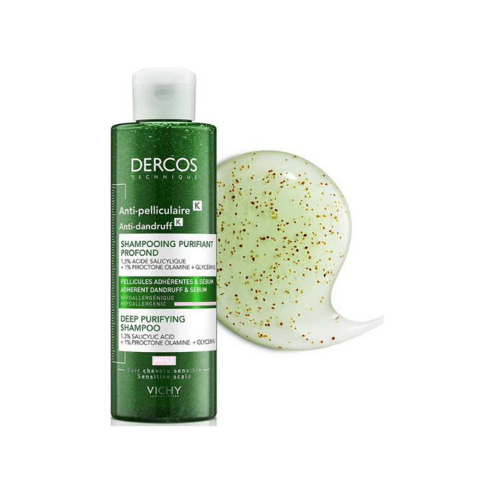 Vichy Dercos Micro Peel - piling šampon protiv prijanjajuće peruti, 200ml