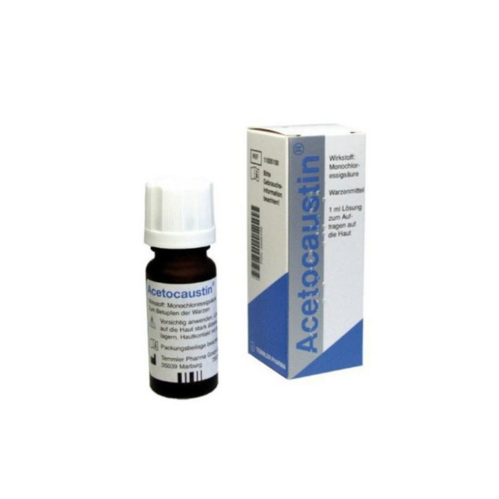 Temmler pharma Acetocaustin Sol na bradavice 0.5ml