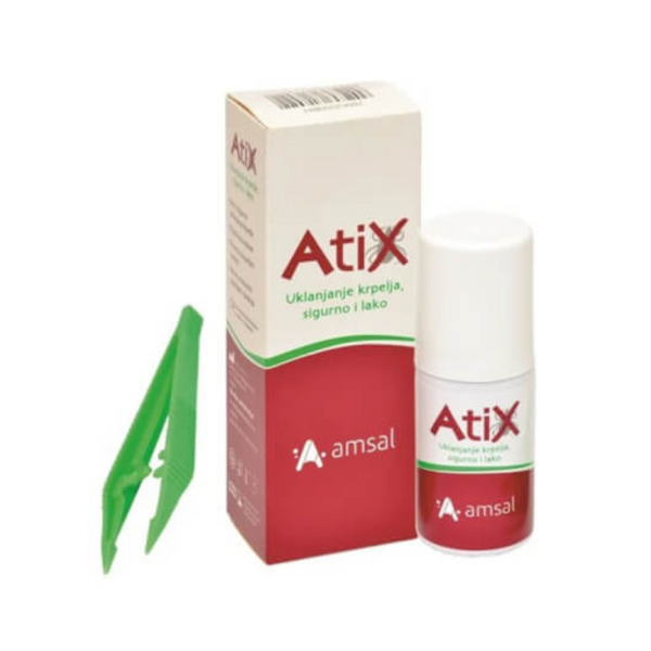 Atix set (sprej protiv krpelja 9 ml + pinceta)