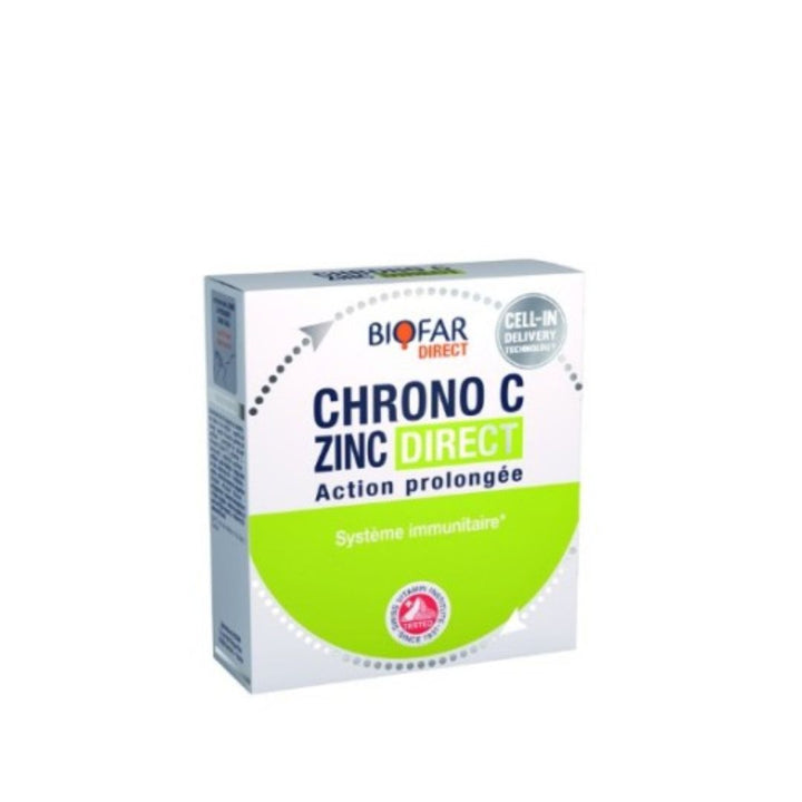 Biofar Direct Chrono Cink i vitamin C 20 šumećih tableta