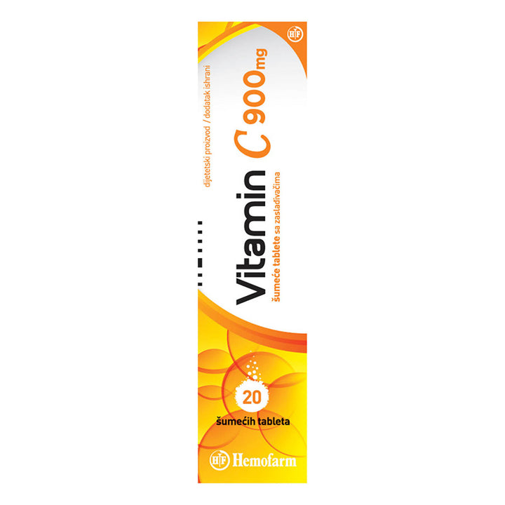 Vitamin C 900mg, šumeće tablete, Hemofarm, 20 tableta