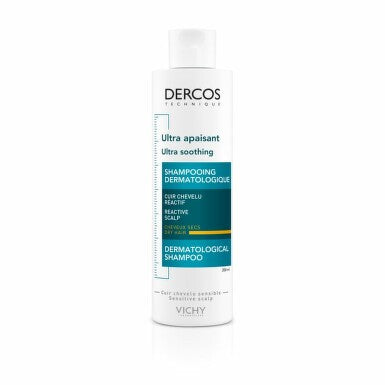 Vichy Dercos Ultra Soothing - umirujući šampon za osjetljivo suv+ho vlasište, 200ml