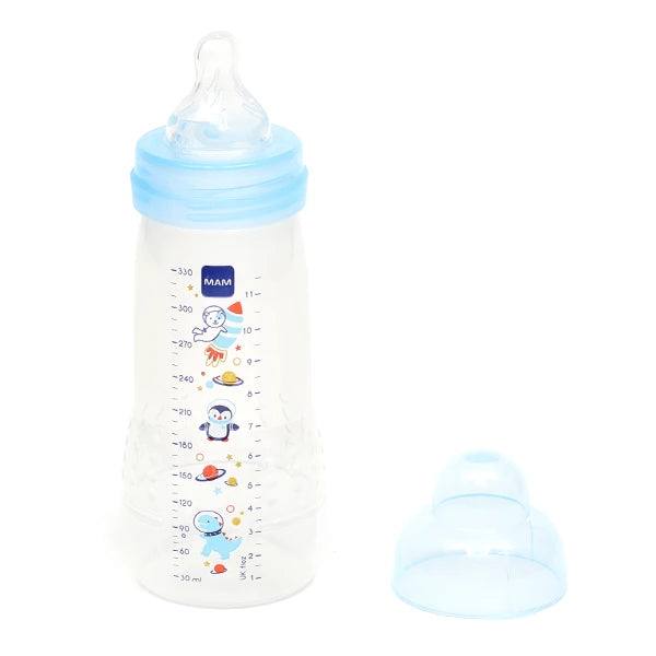 MAM bočica, flašica za djecu i bebe plava za dječake, 330ml