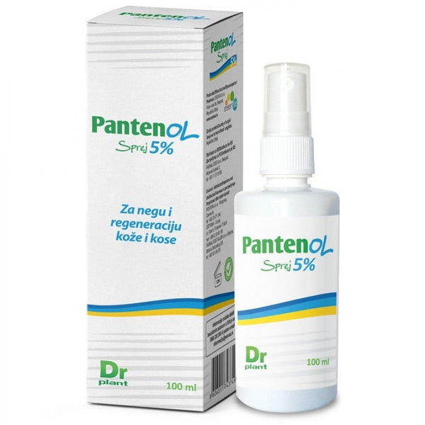 Dr Plant Pantenol sprej 5% za negu i regeneraciju kože i kose 100ml